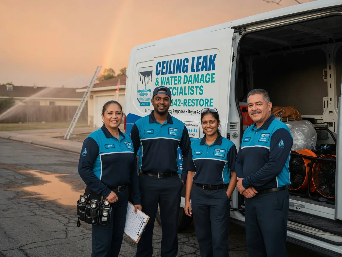 Ceiling Leak Cleanup company in Newark, NJ